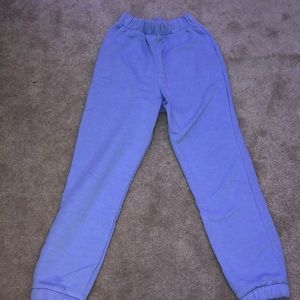 ZARA purple sweatpants